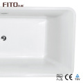 Simple design european style freestanding standard size acrylic bathtub liner